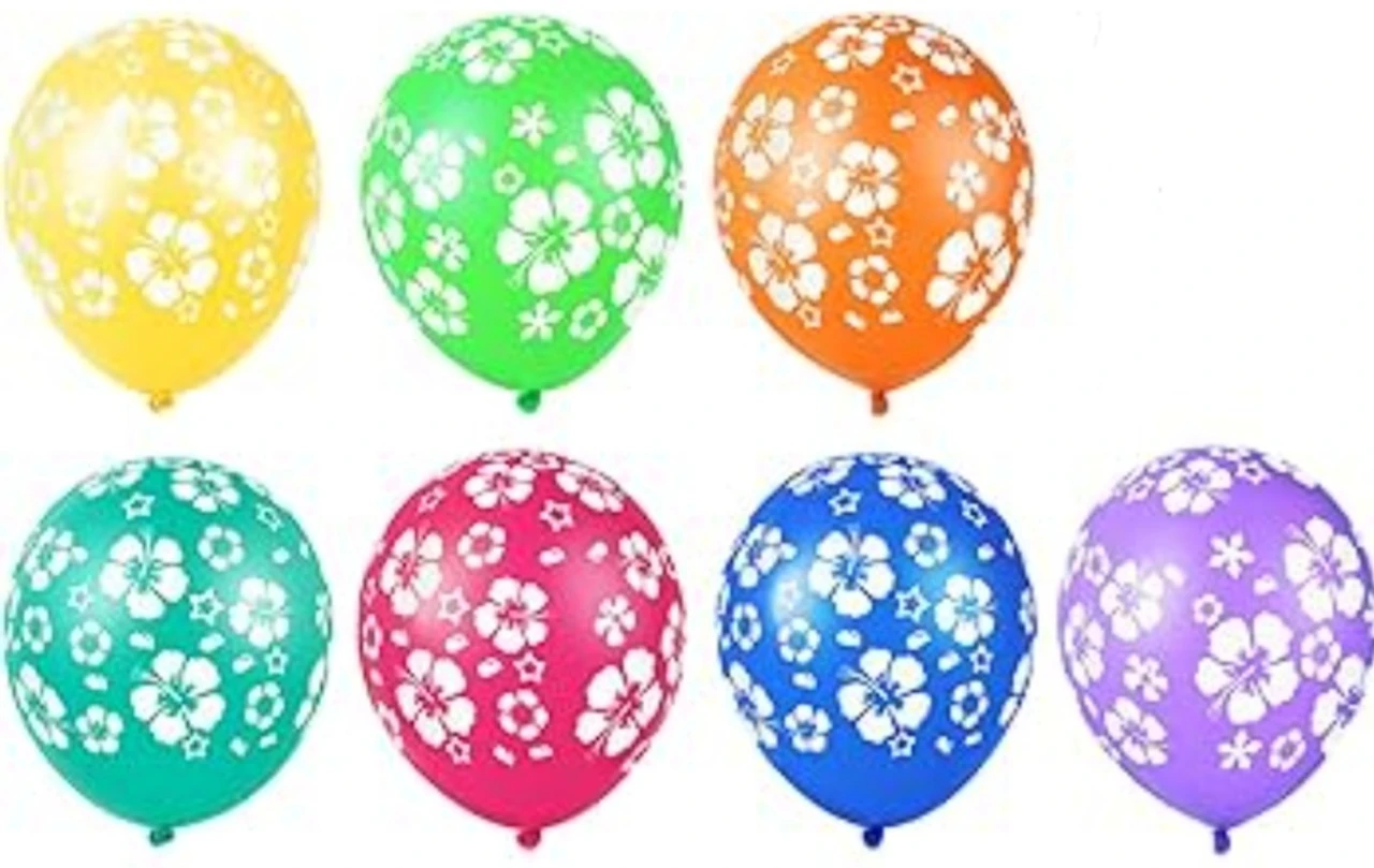 Premium Flower Party Latex Balloons | For Birthday and Celebrations - Image 3