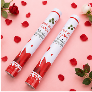 Rose Petal Paper Design Party Popper for Any Celebration, Milestone, or Birthday – 30 cm
